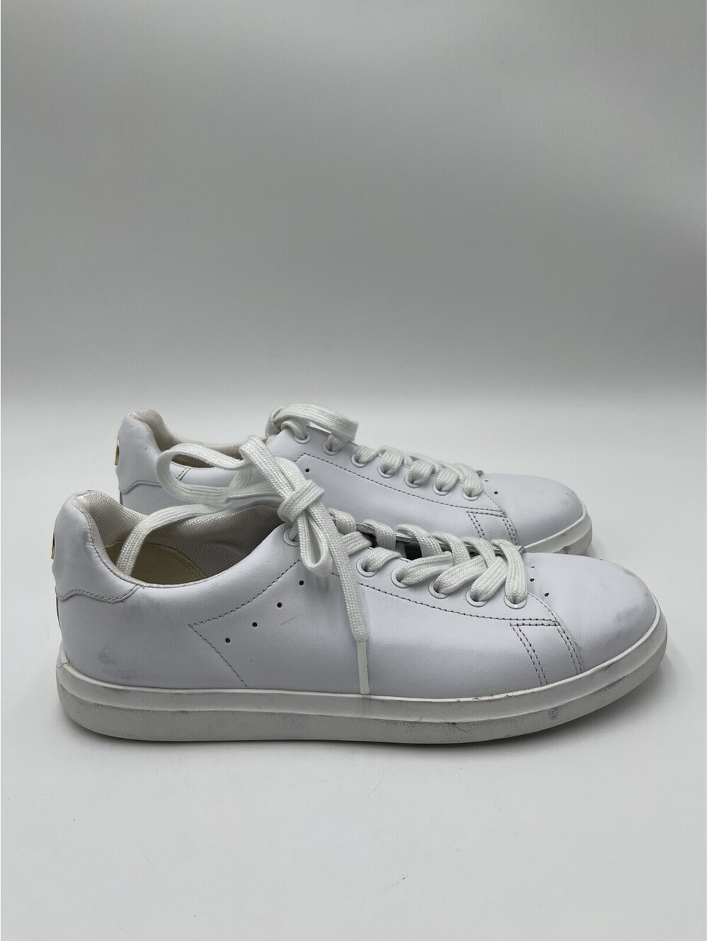 Women’s Tory Burch Howell Court White Leather sneakers Size 7.5M